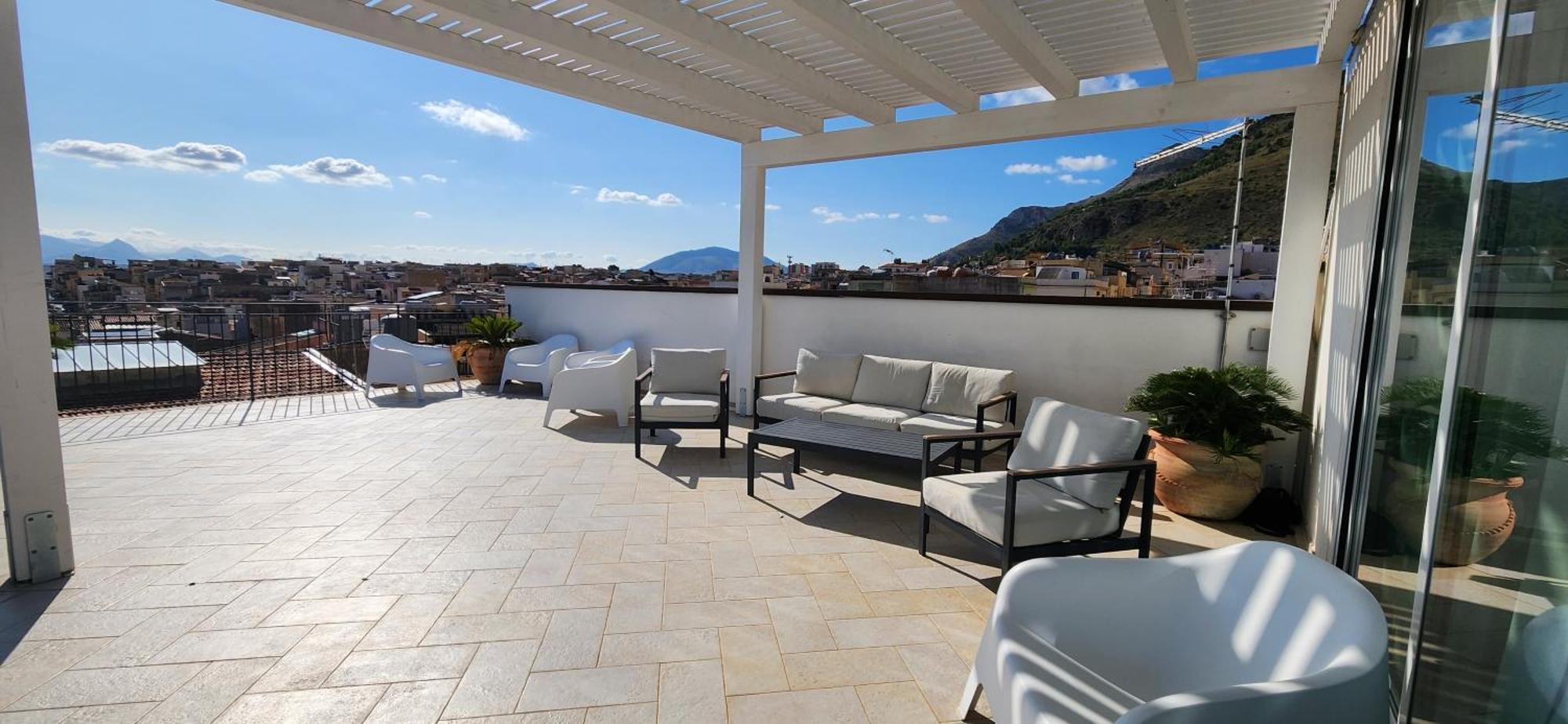 Apartmán Palazzo Del Golfo Castellammare del Golfo Exteriér fotografie