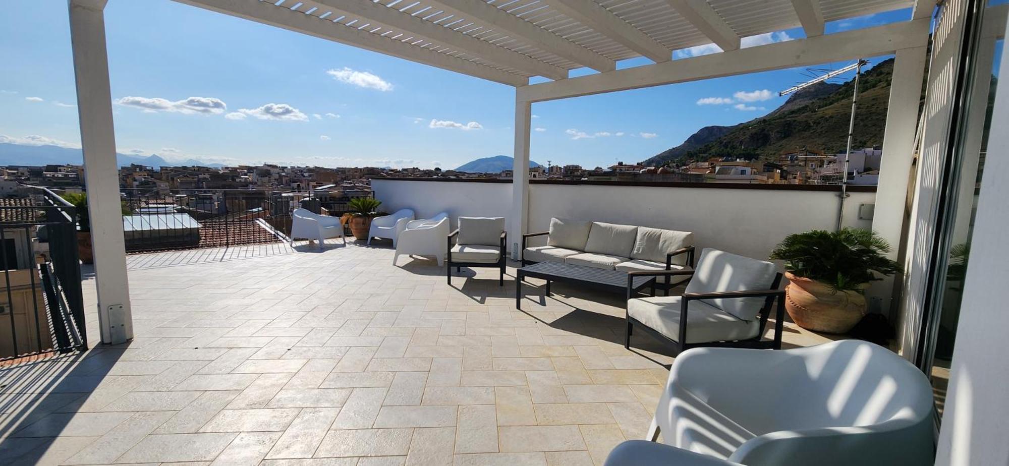 Apartmán Palazzo Del Golfo Castellammare del Golfo Exteriér fotografie