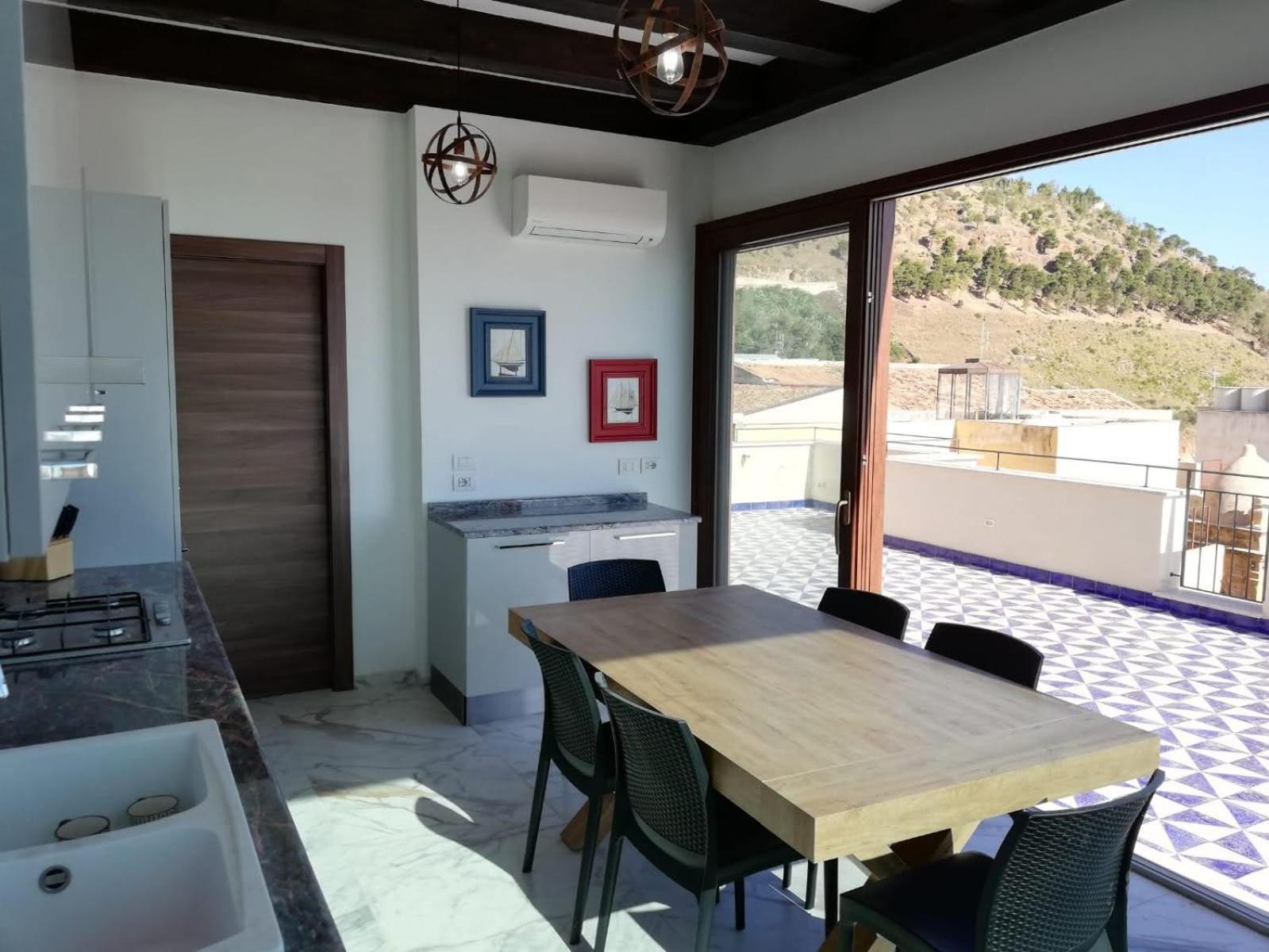 Apartmán Palazzo Del Golfo Castellammare del Golfo Pokoj fotografie